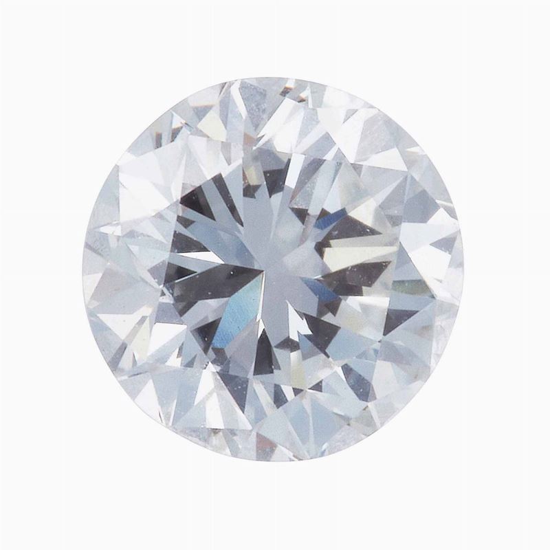 Unmounted brilliant-cut diamond weighing 1.02 carats  - Auction Fine Jewels - Cambi Casa d'Aste