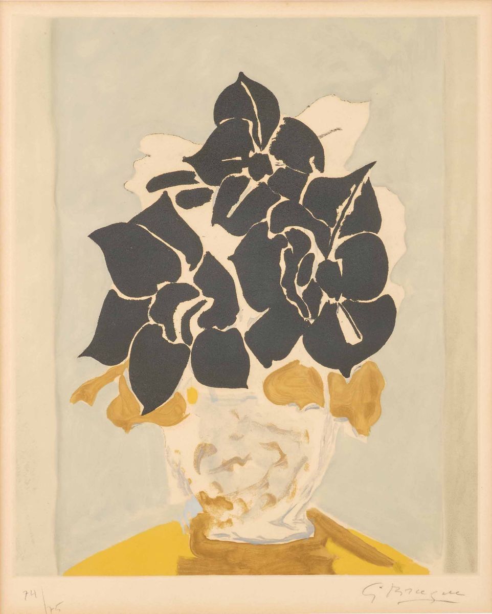 Georges Braque (1882-1963)les Amaryllis, 1958