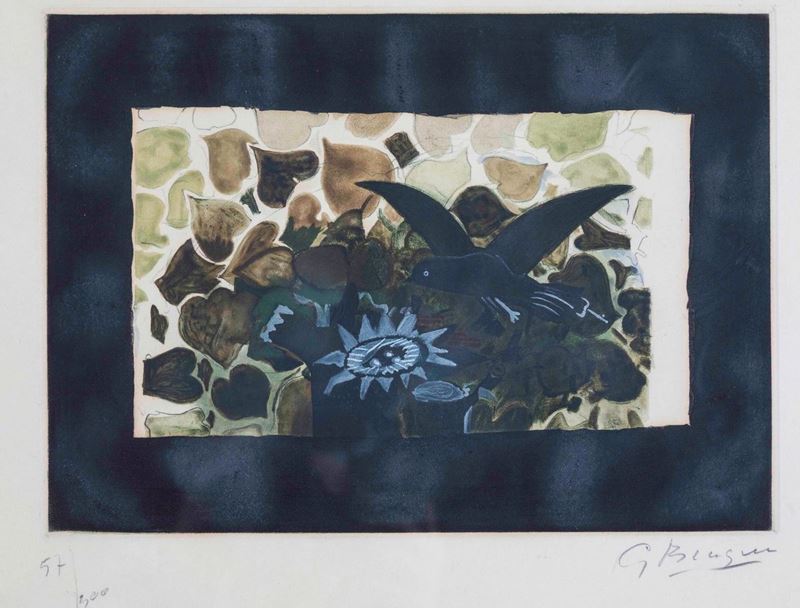 Georges Braque (1882-1963)le Nid Vert, 1950 Ca