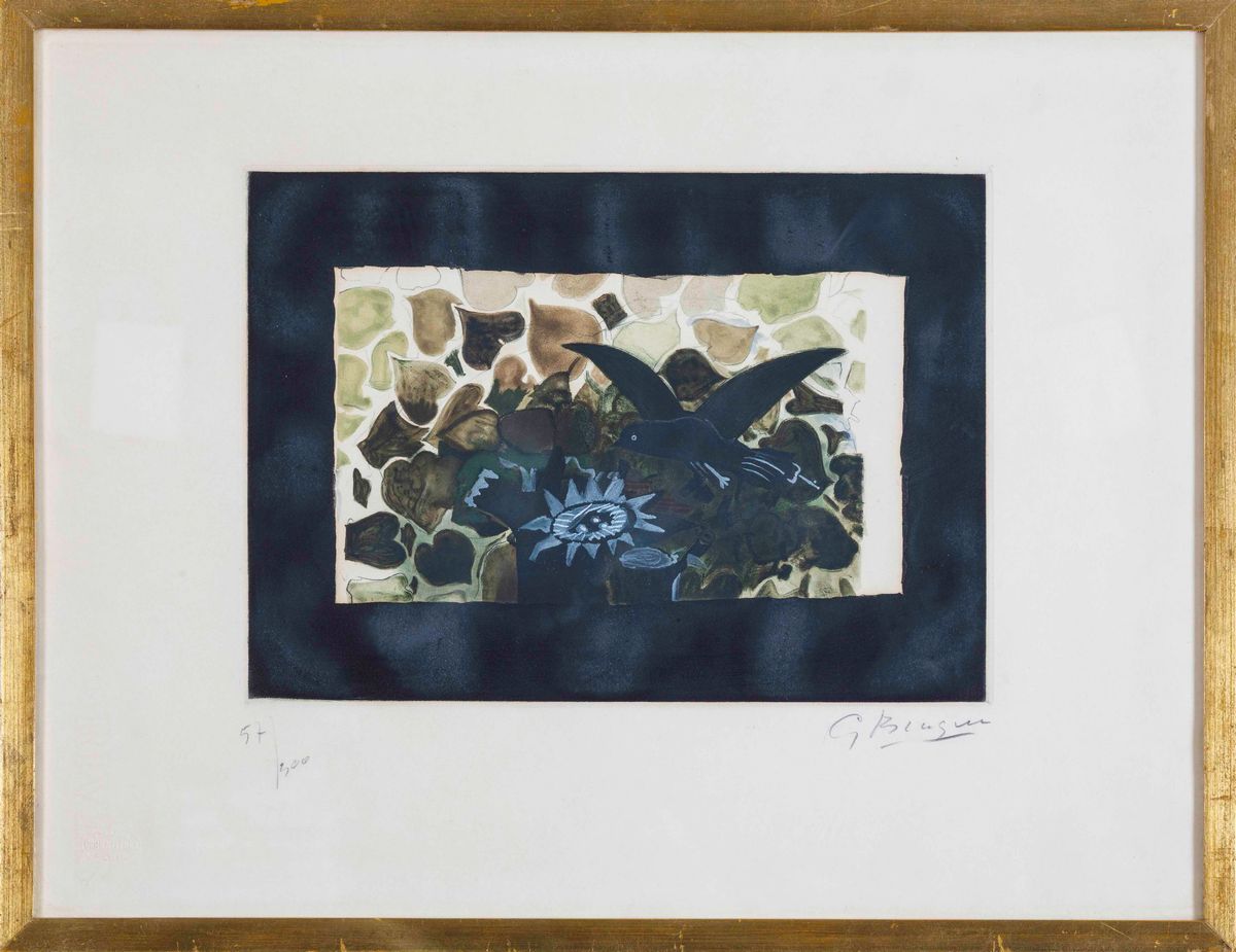 Georges Braque (1882-1963)le Nid Vert, 1950 Ca