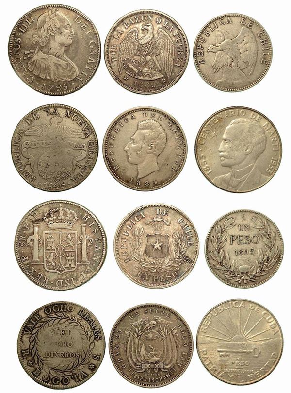 STATI VARI. Lotto di sei monete.