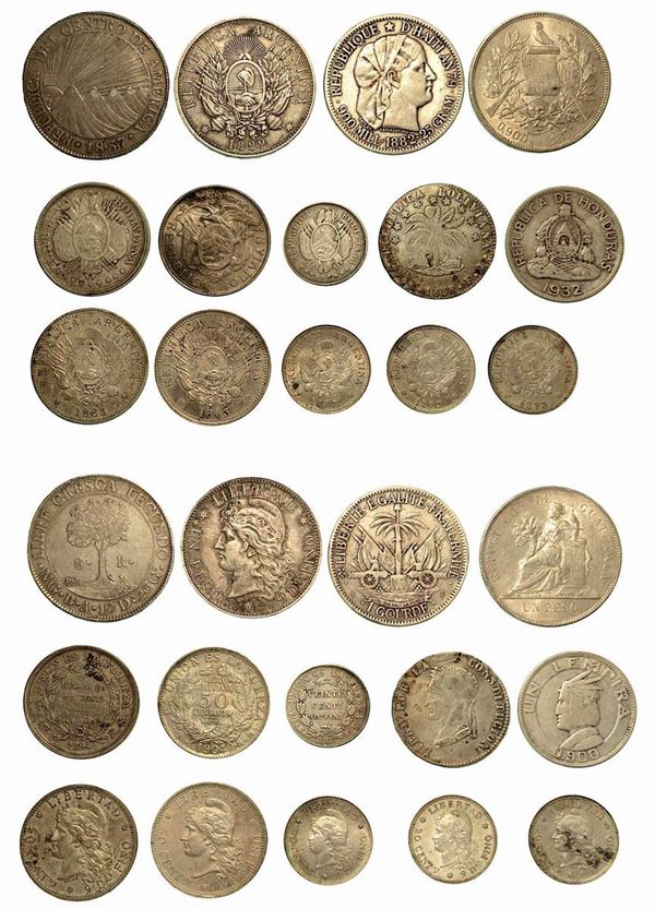 STATI VARI. Lotto di quattordici monete.