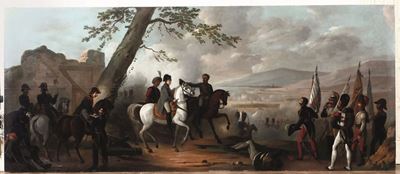 Scuola Francese del XIX Secolo L’incontro con Napoleone
