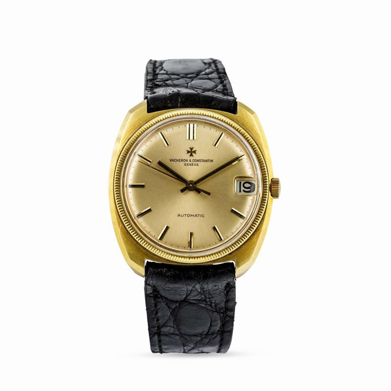 VACHERON & CONSTANTIN - Automatico con cassa tonneau in oro 18k  - Auction Watches and Pocket Watches - Cambi Casa d'Aste