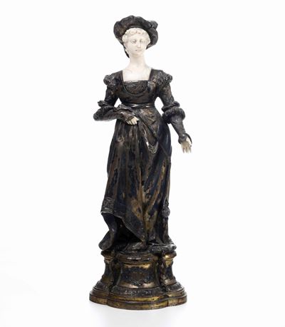 Figura Femminile "criselefantina"