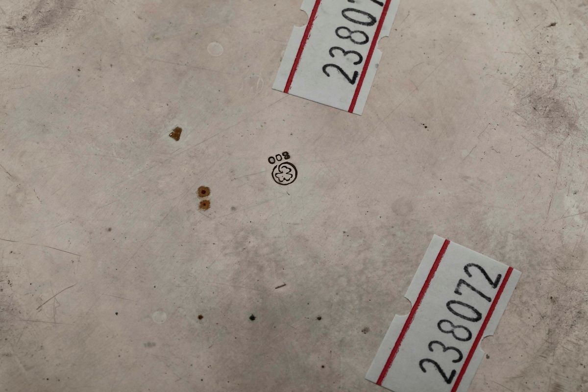 Centrotavola in Argento. Argenteria Milanese del XX Secolo. Argentiere Genazzi