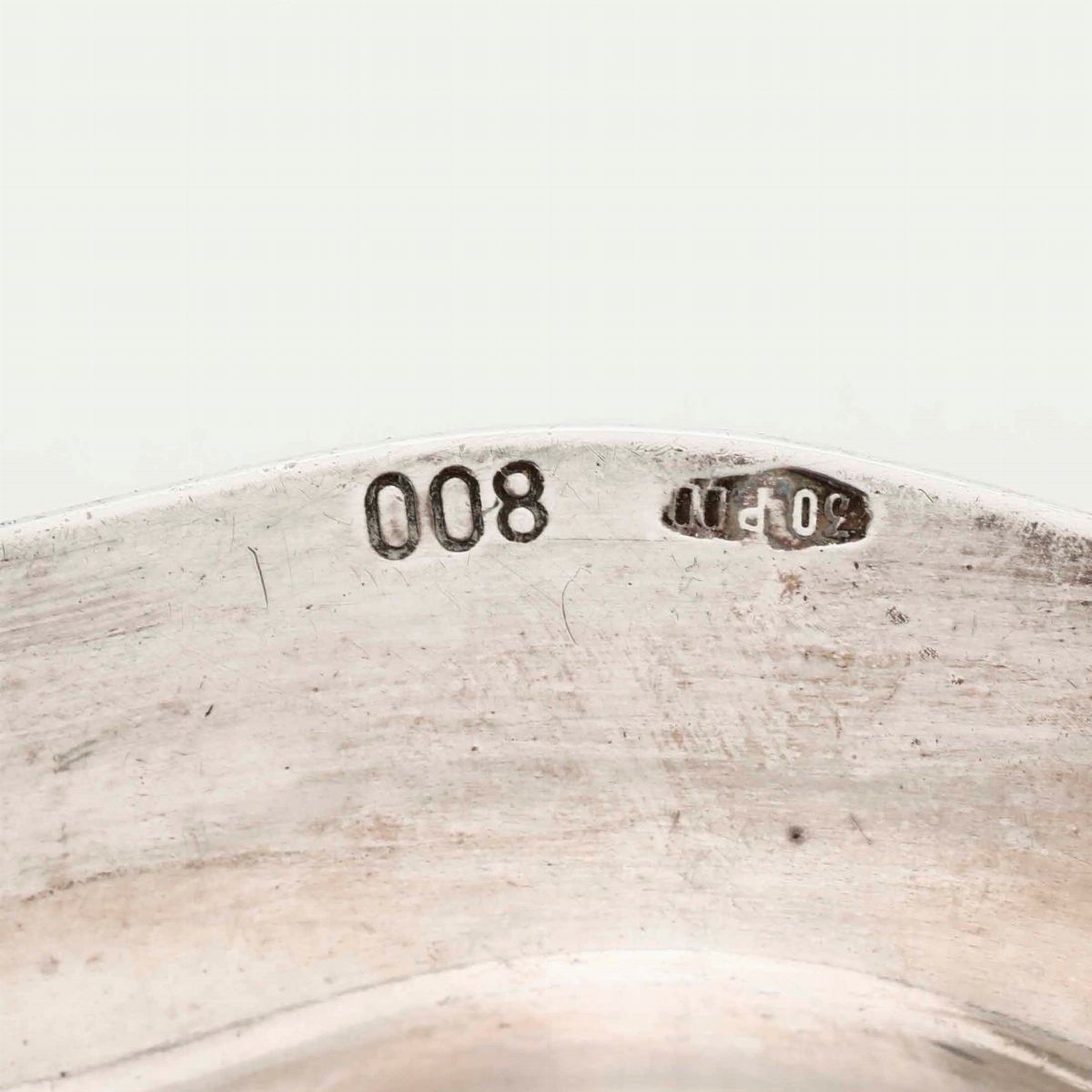 Coppa in Argento Biansata. Argenteria Veneta del XX Secolo. Argentiere F.lli Zaramella, Padova