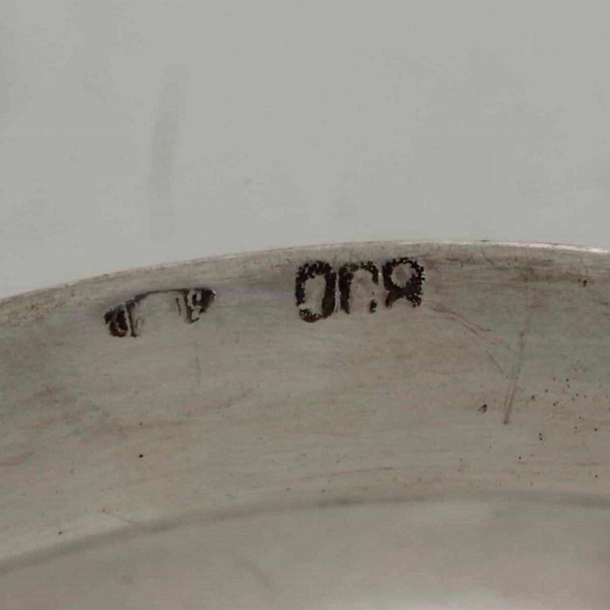 Coppetta in Argento. Argenteria Veneta del XX Secolo. Argentiere F.lli Zaramella, Padova