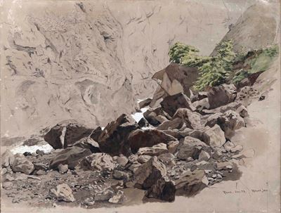 Ruscello in Montagna