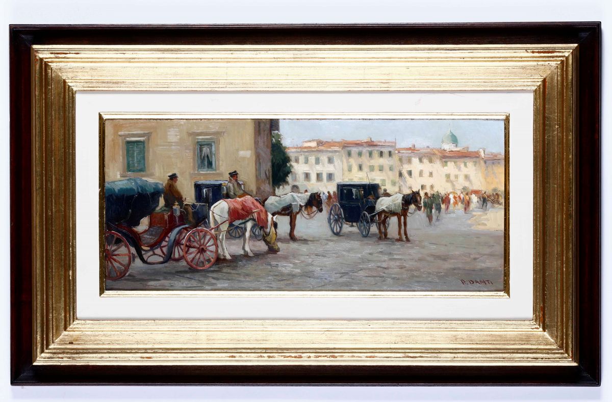 Piero Danti - Carrozzelle in Attesa