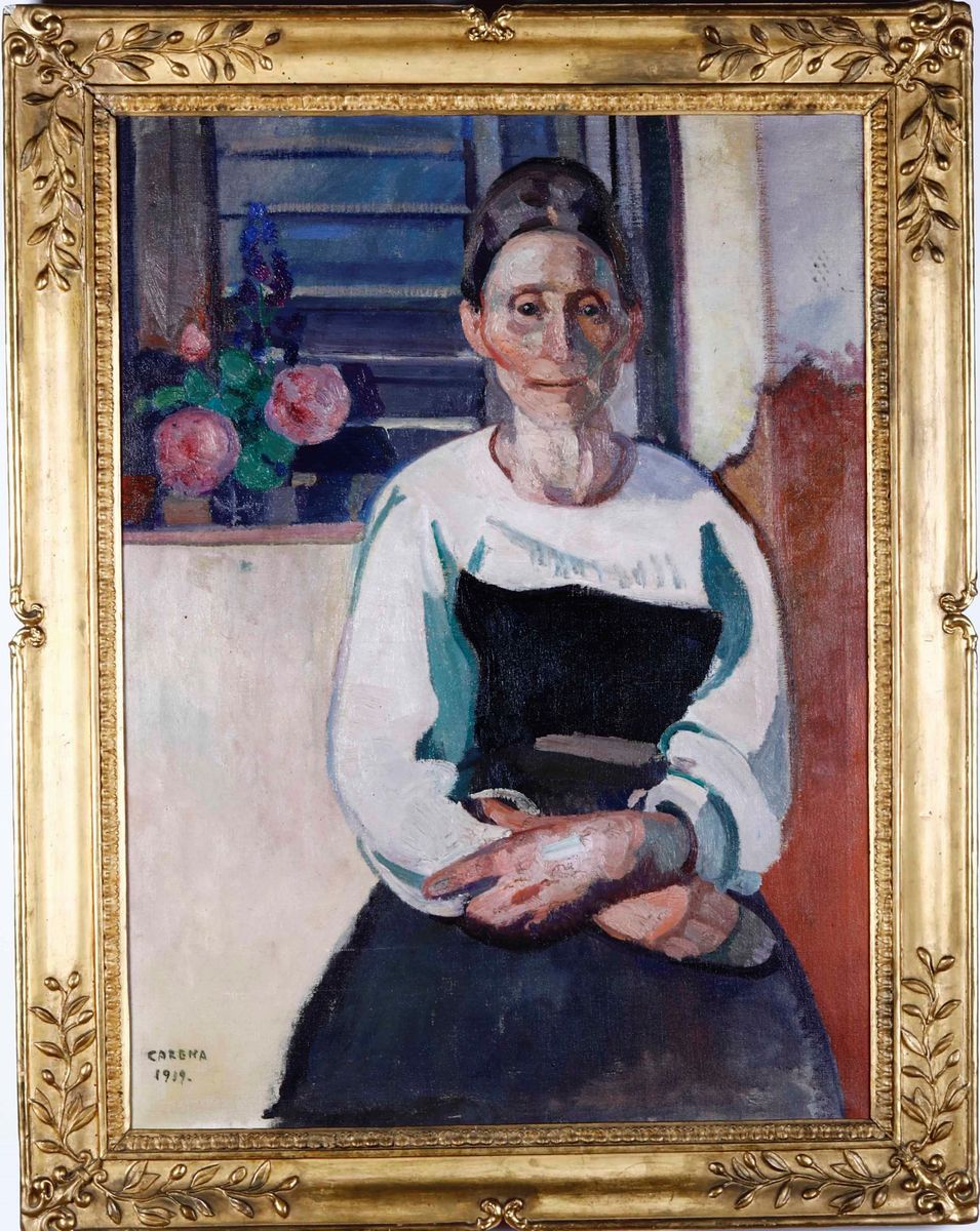 Felice Carena - Donna di Anticola