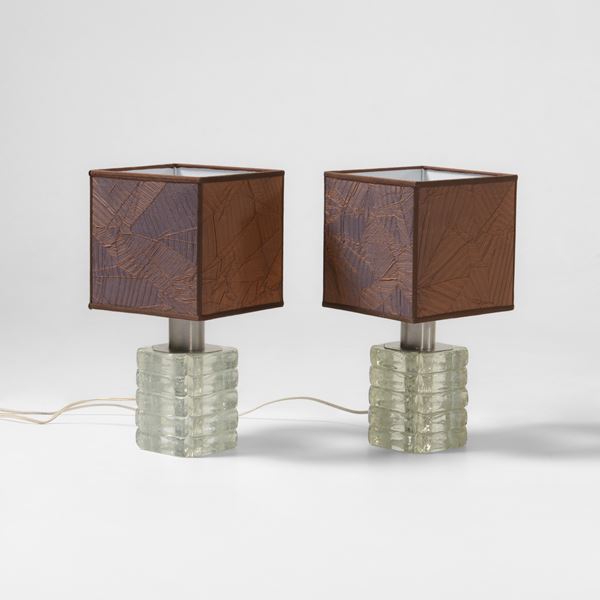 Due lampade da tavolo