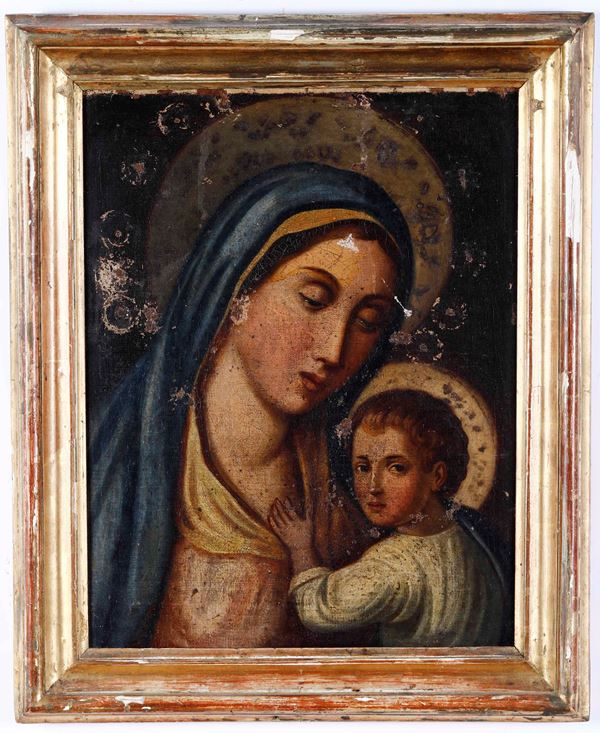 Anonimo, XX secolo Madonna con Bambino