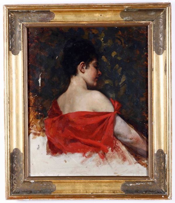 Anonimo, XIX secolo Ritratto femminile
