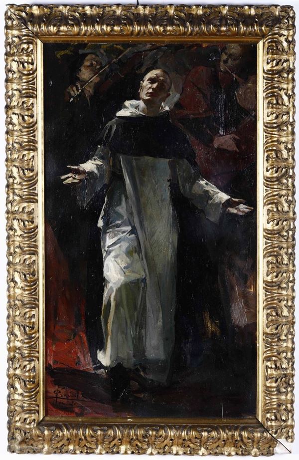 Anonimo, XIX secolo Santo in estasi