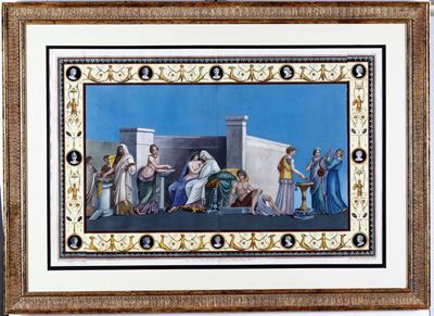 Carloni, Marco Gregorio (roma, 1742-1796)domus Aurea-vestigia delle Terme di Tito e Loro Pitture ...