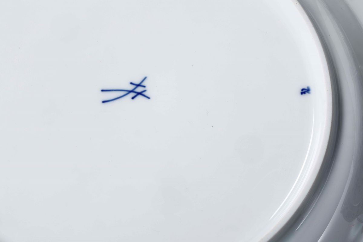 Servizio da Tavola “zwiebelmuster” Meissen, Seconda Metà del XX Secolo