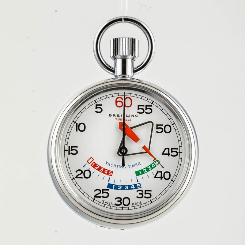 BREITLING - Stopwatch Yacthing Timer ref 04560 con suddiviosione degli Sprint  - Asta Orologi da Polso | Cambi Time - Cambi Casa d'Aste