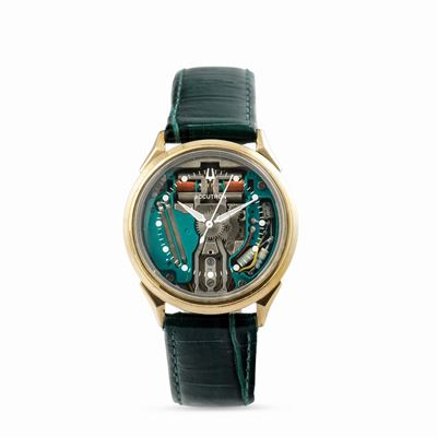 Bulova - Accutron Spaceview Gold Filled 10k, Anse Triangolari con Scatola Originale