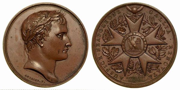 RICOSTITUZIONE DELLA LEGION D'ONORE. Medaglia in bronzo 1804.