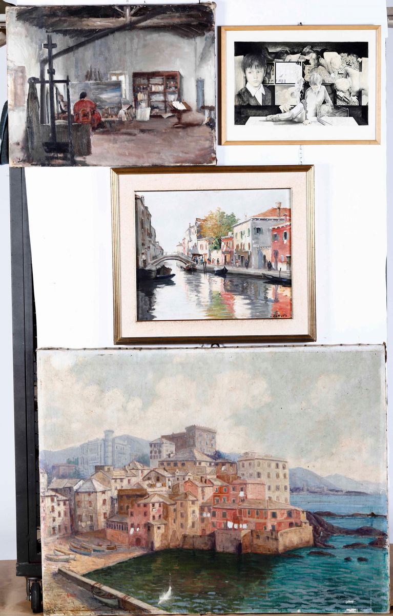 Vincenzo Zanutto  - Auction 19th-20th century paintings - Cambi Casa d'Aste