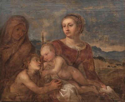 Scuola Bolognese del XVII Secolosacra Famiglia