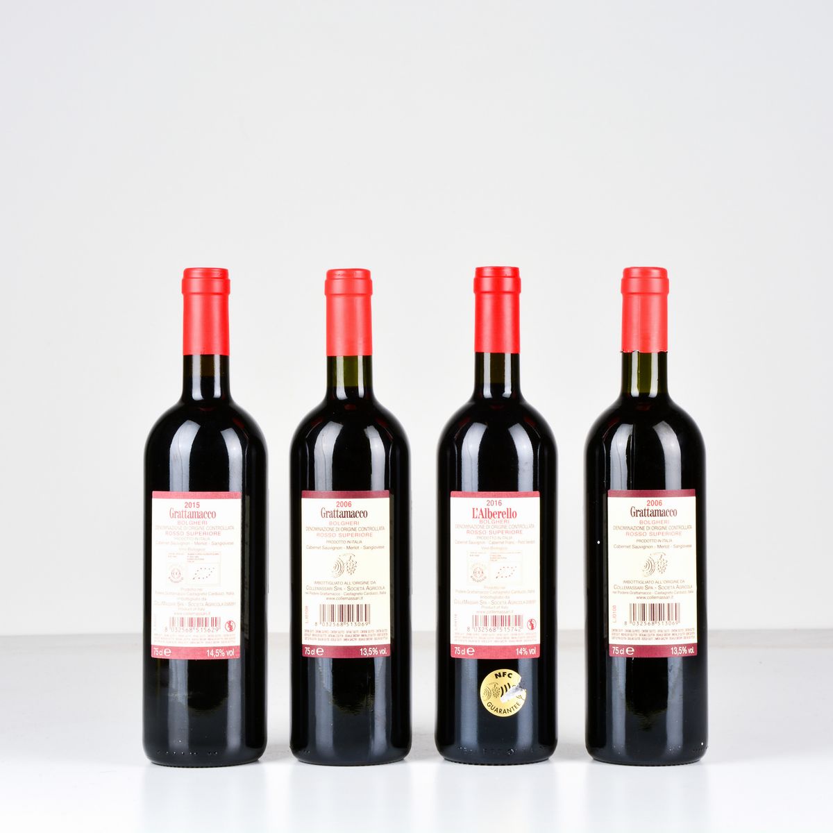 Podere Grattamacco, Grattamacco Bolgheri Superiore Podere Grattamacco, L'alberello Bolgheri Super...