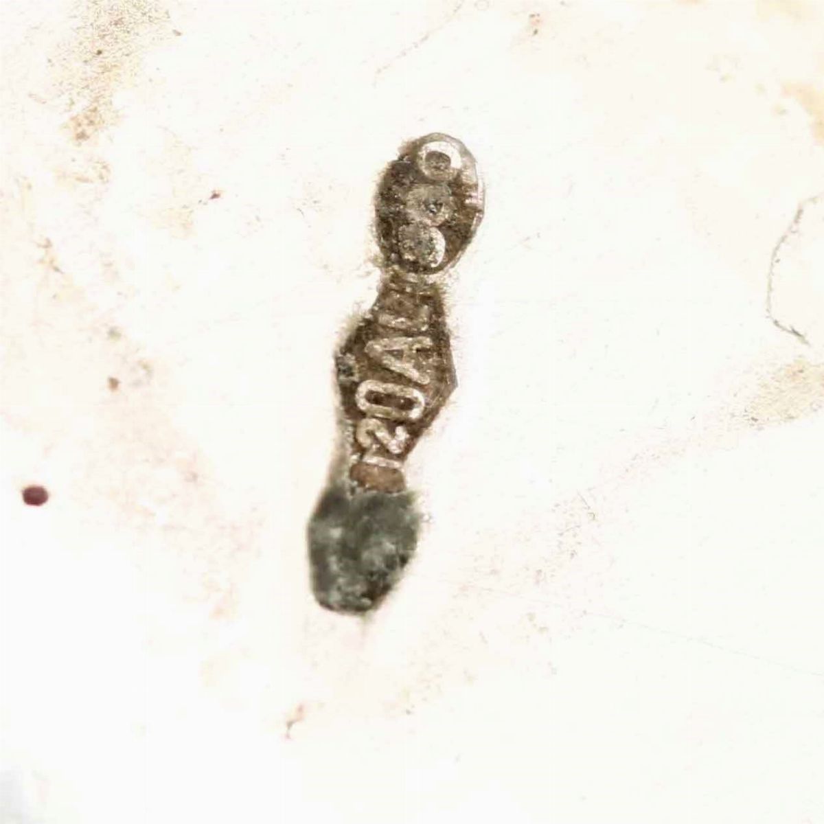 Lotto Composto da Tampone per Inchiostro e Oliera in Argento. Varie Manifatture Italiane del XX S...