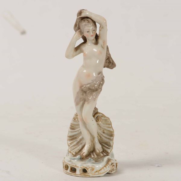Figurina di Venere. Francia, Manifattura di Saint-Maurice, ultimo terzo del XIX secolo