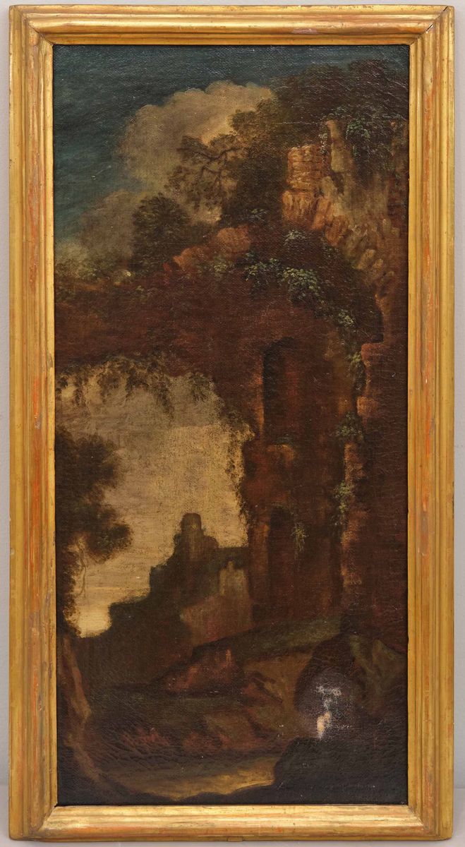 Scuola Italiana del XVIII Secoloarchitetture con Rovine
