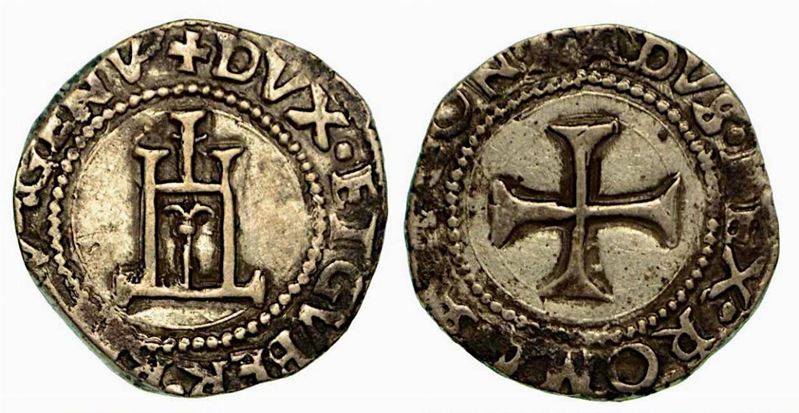 GENOVA. Dogi biennali, 1528-1797. Cavallotto (sigla A S).  - Auction Numismatics - Cambi Casa d'Aste