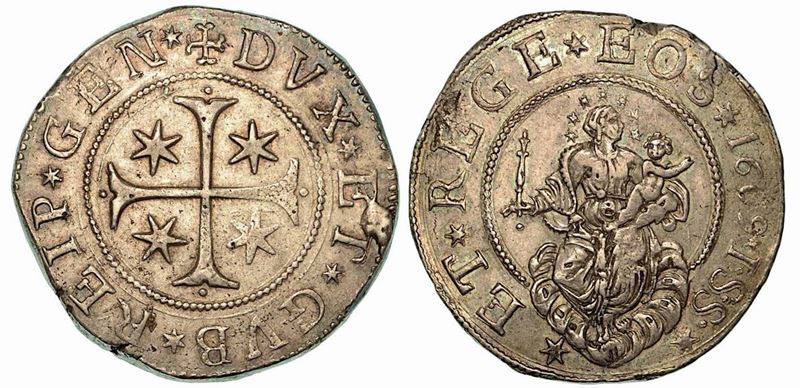 GENOVA. Dogi biennali, 1528-1797. Scudo 1669.  - Auction Numismatics - Cambi Casa d'Aste
