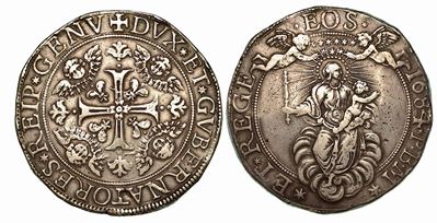 Genova. Dogi Biennali, 1528-1797. da 2 Scudi 1684.