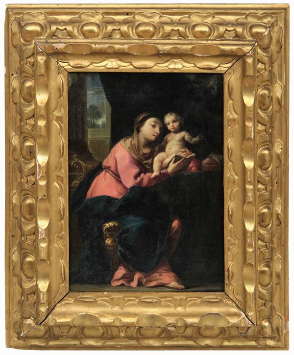 Teresa Muratori Moneta (Bologna 1662-1709) Madonna con Bambino