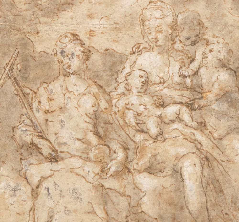 Scuola del XVIII Secolosacra Famiglia con S. Giovannino