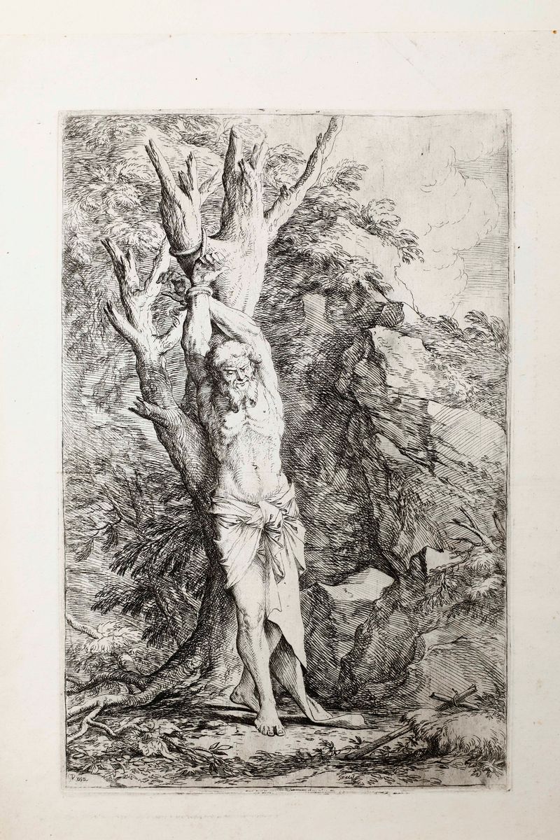 Salvator Rosa (napoli 1615 - Roma 1673)san Guglielmo di Malavalle - Sant'alberto Compagno di San ...