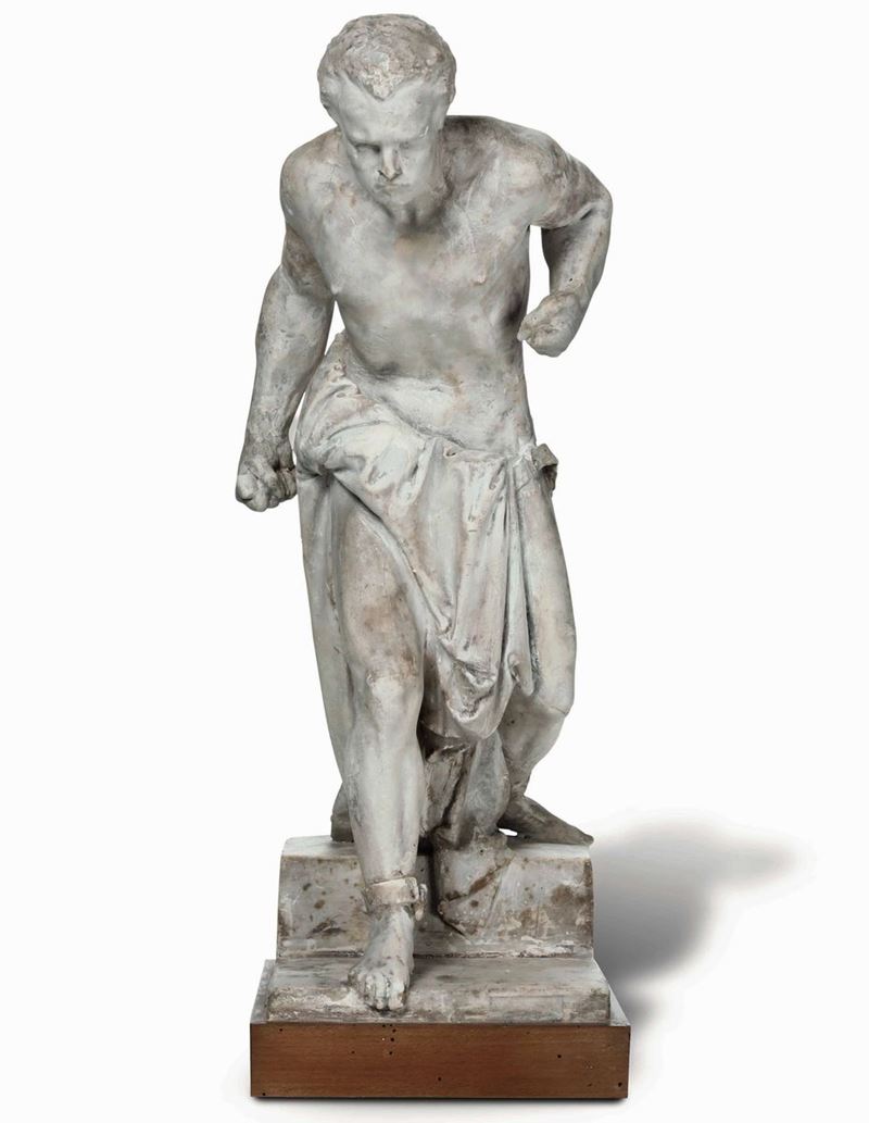 Vincenzo Vela (1820-1891) Spartaco  - Auction Sculpture of the XIX-XX century - Cambi Casa d'Aste