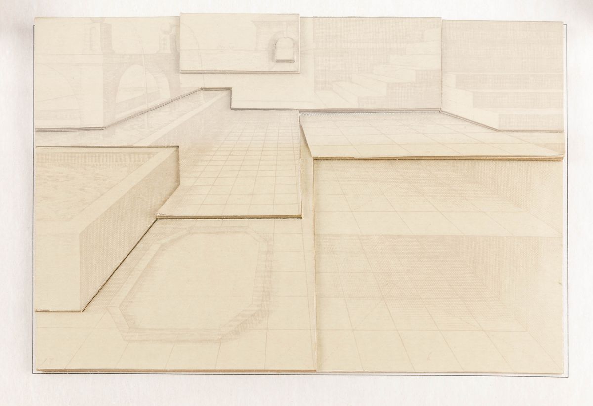 Manfredo Massironi (1937-2011)collage, 1974