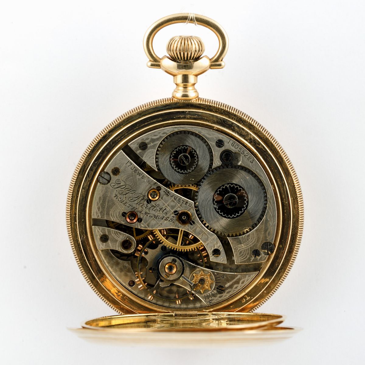 Waltham - Orologio da Tasca Oro 14k Savonette, Fine '800