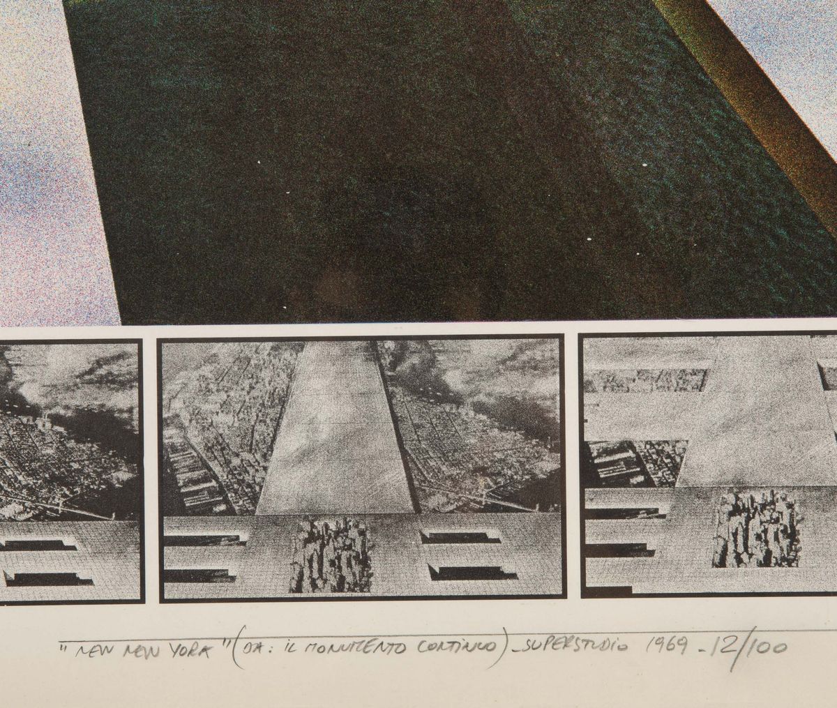 Superstudio Group (1966)new New York (da: il Monumento Continuo), 1969