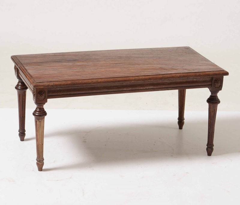 Tavolino da salotto in stile Luigi XVI  - Auction From a Genoese family | Cambi Time - I - Cambi Casa d'Aste