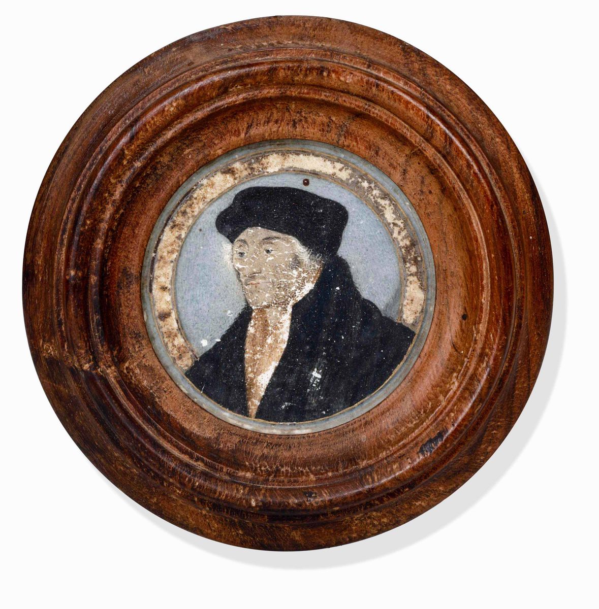 Otto Miniature su Carta Raffiguranti Uomini Illustri e Letterati. Miniatori Italiani e D’oltralpe...