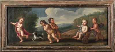 Scuola Emiliana del XVIII Secolo Putti