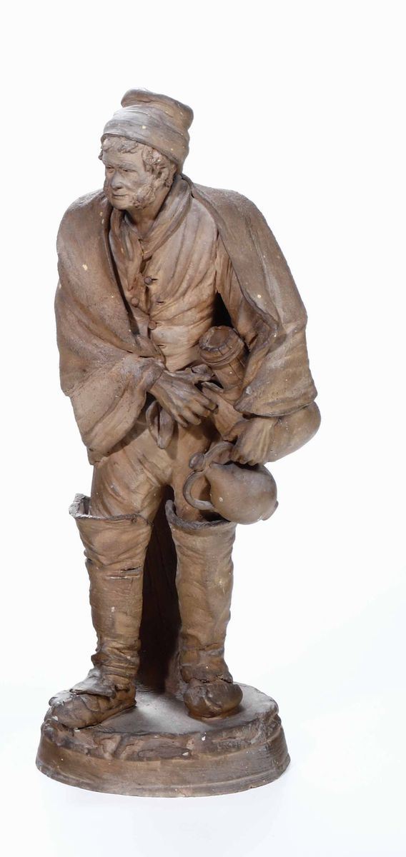 Giacomo Vaccaro (1847 - 1931) Popolano  - Auction Sculpture of the XIX-XX century - Cambi Casa d'Aste