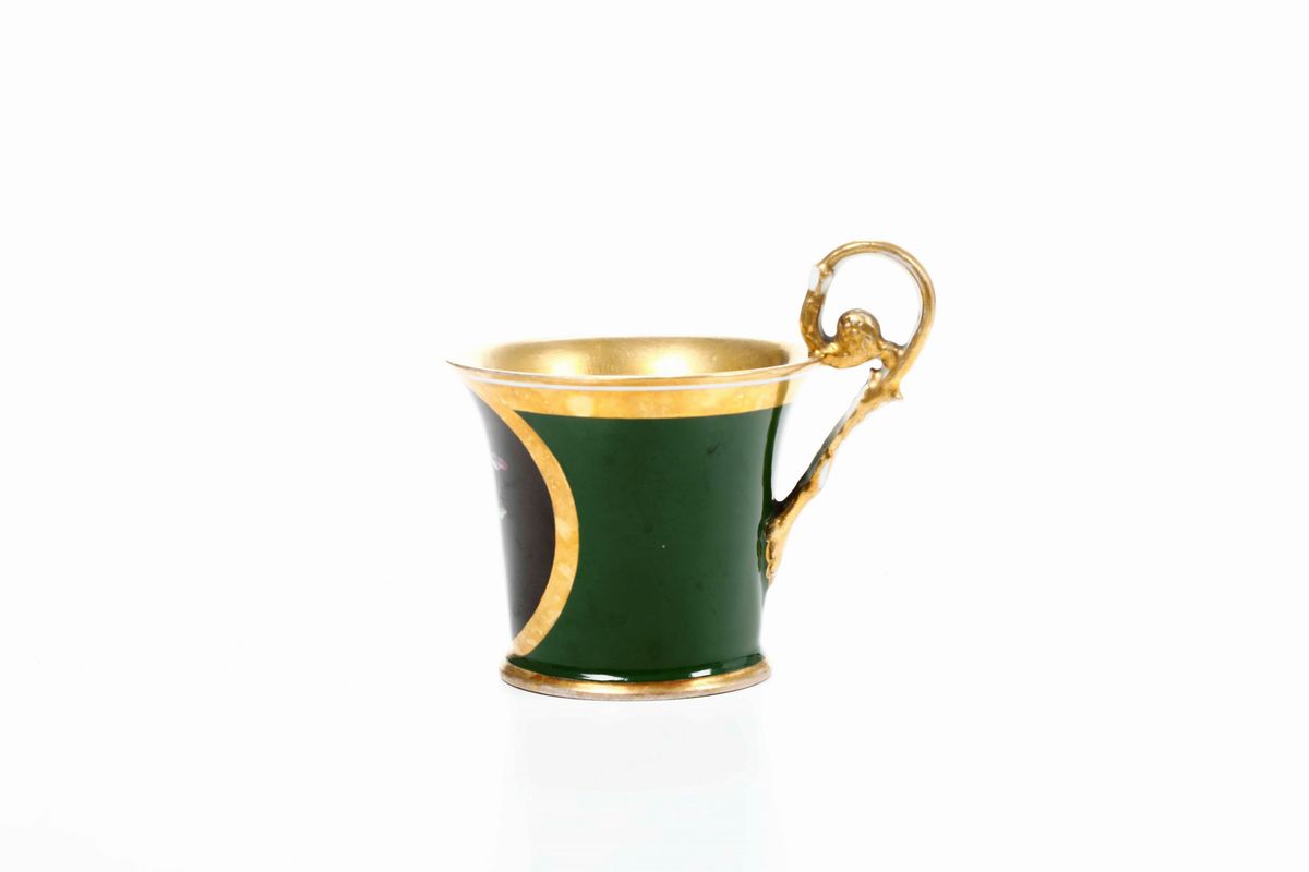 Tazza con Piattino Vienna, Manifattura Imperiale, 1822 Circa