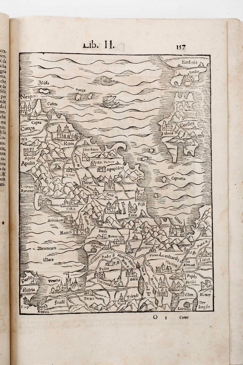 Münster Sebastian (ingelheim 1488 – Basilea 1552)cosmographia Universale, nella Quale Secondo che...
