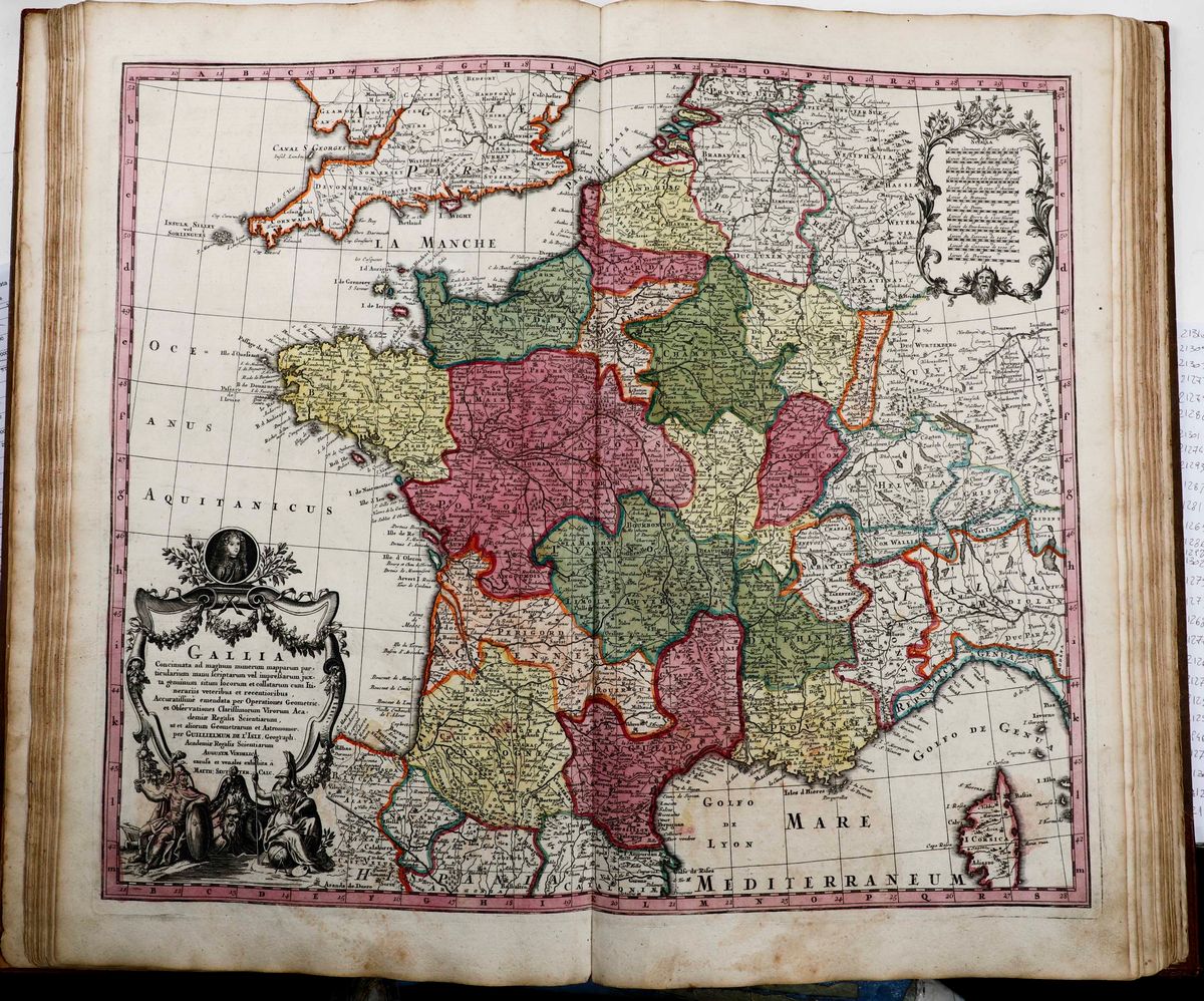 Seutter Georg Matthäusatlas Novus Indicibus Instructus... 1728