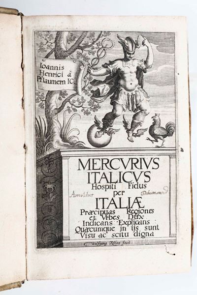 Pfalaumern Johann Heinrichmercurius Italicus... 1625