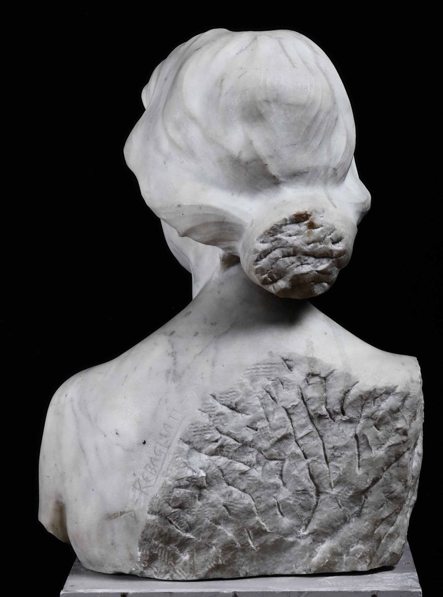 Dario Rebagliati (1875 - 1927)busto di Donna