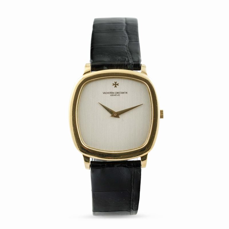 VACHERON & CONSTANTIN - Solo tempo carica manuale in oro 18k con vetro zaffiro anni '70  - Auction Watches and Pocket Watches - Cambi Casa d'Aste